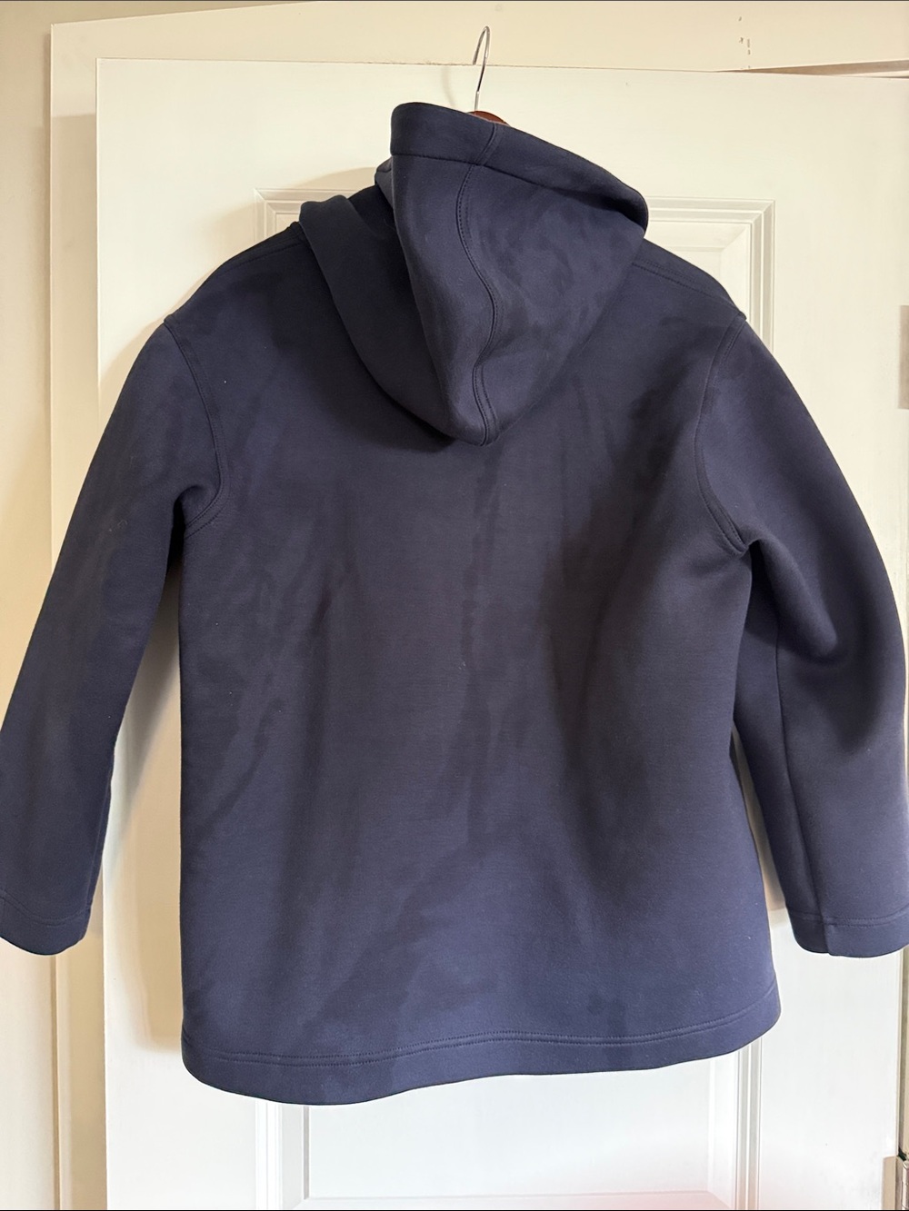 JCrew Navy Zip-Up Hooded Jacket - Picture 4 of 4